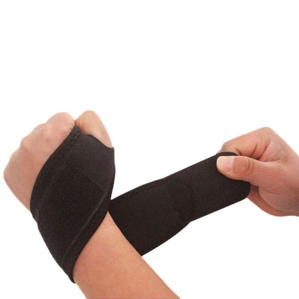 outdoor sports carpal breathable wrist support strap brace arthritis sprain protector wristband qt01, Black;red 
outdoor sports carpal breathable wrist support strap brace arthritis sprain protector wristband qt01, Black;red