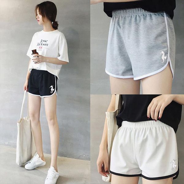 fashion stretch waist casual shorts woman high waist black white shorts harajuku beach short womens clothing casual suit, White;black
fashion stretch waist casual shorts woman high waist black white shorts harajuku beach short womens clothing casual suit, White;black