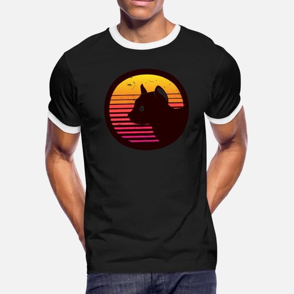 vintage eighties style cat retro distressed design t shirt men create tee shirt round collar normal anti-wrinkle basic spring formal shirt
vintage eighties style cat retro distressed design t shirt men create tee shirt round collar normal anti-wrinkle basic spring formal shirt