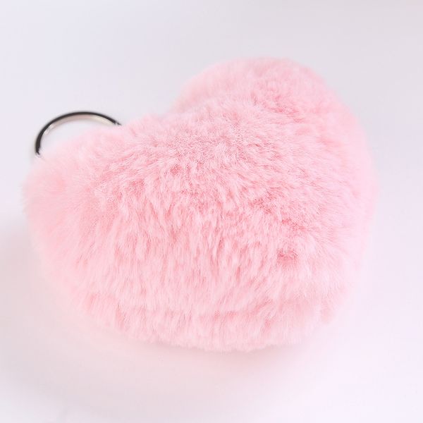 pompom keychain soft solid color heart shape pompom faux rabbit fur ball car handbag key ring high quality, Silver
pompom keychain soft solid color heart shape pompom faux rabbit fur ball car handbag key ring high quality, Silver