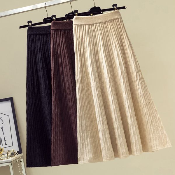 eorutciz winter fashion pleated women high waist maxi skirts autumn elastic slim vinatge thick warm black casual skirts lm964
eorutciz winter fashion pleated women high waist maxi skirts autumn elastic slim vinatge thick warm black casual skirts lm964