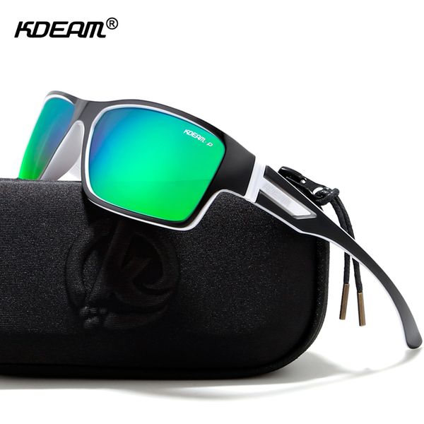 kdeam outdoor polarized sunglasses goggles men sun glasses 100%uv zipper case included sports eyewear kd510, White;black
kdeam outdoor polarized sunglasses goggles men sun glasses 100%uv zipper case included sports eyewear kd510, White;black