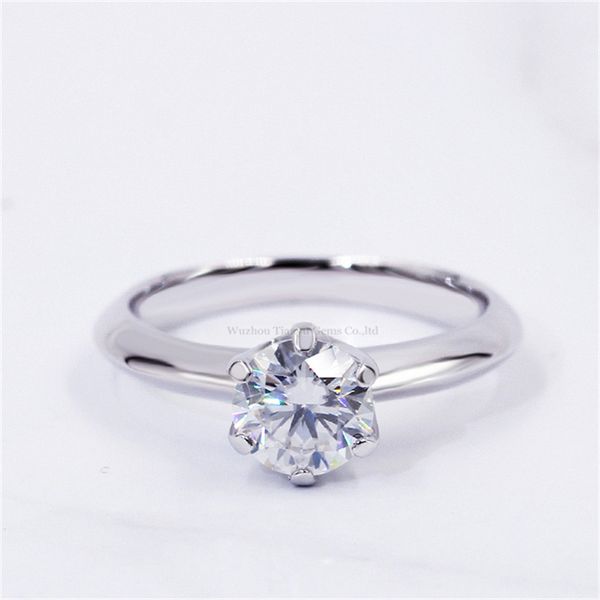tianyu gems moissanite solitaire ring silver classic jewelry accessories diamond wedding gifts hearts&arrows women finger rings, Golden;silver
tianyu gems moissanite solitaire ring silver classic jewelry accessories diamond wedding gifts hearts&arrows women finger rings, Golden;silver