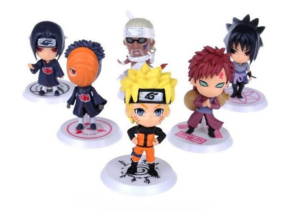6pcs/set 2020 anime naruto sasuke figure set figurine pvc toy action figure japanese model builiding 7cm classic toys y200811
6pcs/set 2020 anime naruto sasuke figure set figurine pvc toy action figure japanese model builiding 7cm classic toys y200811