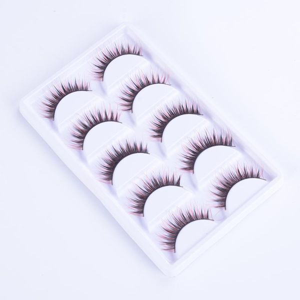 5 pairs false eyelashes handmade 3d fake eyelashes reusable mink hair thick eye lashes for natural look women makeup tools
5 pairs false eyelashes handmade 3d fake eyelashes reusable mink hair thick eye lashes for natural look women makeup tools