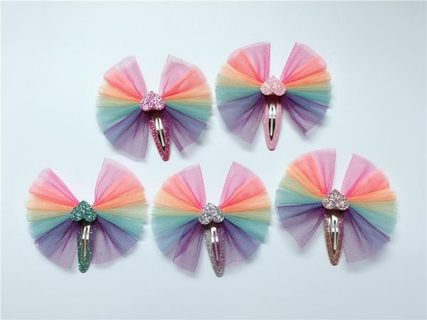 15pcs ins fashion cute glitter heart bowknot snap clips gradient rainbow color bow barrettes princess boutique hair accessories, Slivery;white
15pcs ins fashion cute glitter heart bowknot snap clips gradient rainbow color bow barrettes princess boutique hair accessories, Slivery;white