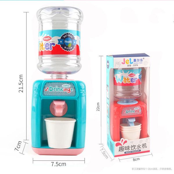 children mini water dispenser toy electric sound light simulation kitchen utensils playhouse game kids toys water fountain children gifts
children mini water dispenser toy electric sound light simulation kitchen utensils playhouse game kids toys water fountain children gifts