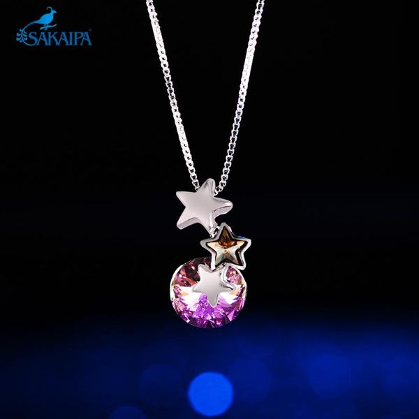 fantastic dragon pendant necklace for women star colorful jewelry austrian crystal necklace na110119, Silver
fantastic dragon pendant necklace for women star colorful jewelry austrian crystal necklace na110119, Silver