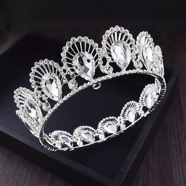 hair clips & barrettes european luxury full circle round crown crystal headdress princess wedding jewelry, Golden;silver
hair clips & barrettes european luxury full circle round crown crystal headdress princess wedding jewelry, Golden;silver