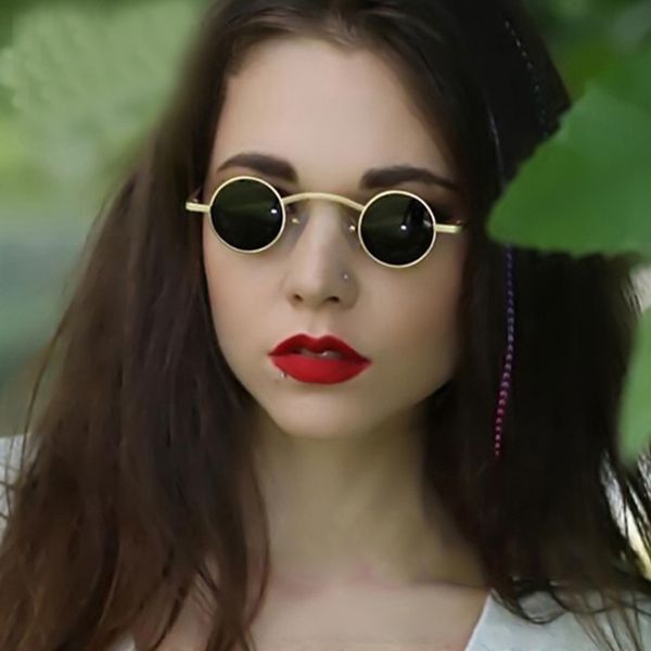 91117a small round metal frame sunglasses men punk style vintage personalized sun glasses for women steampunk, White;black
91117a small round metal frame sunglasses men punk style vintage personalized sun glasses for women steampunk, White;black