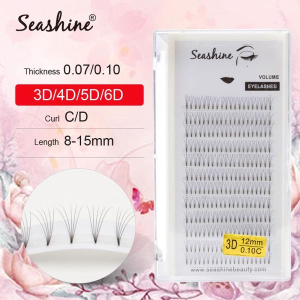 false eyelashes seashine russia lashes premade volume fans 3d-6d short stem extension mink individual fan
false eyelashes seashine russia lashes premade volume fans 3d-6d short stem extension mink individual fan