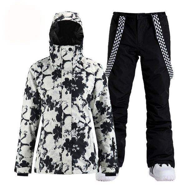 smn fashion black women snow suit jackets snowboard clothing waterproof costumes winter outdoor ski wear + snow pants cheap
smn fashion black women snow suit jackets snowboard clothing waterproof costumes winter outdoor ski wear + snow pants cheap