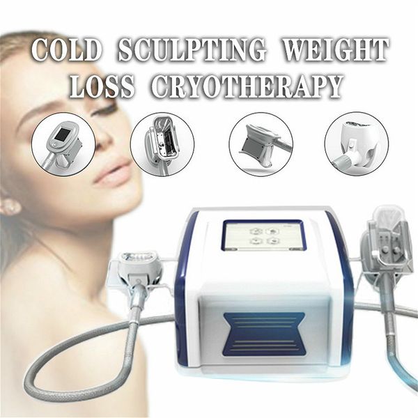 2020 360° double cryolipolysis slimming machine 4 cryo handle fat ing body shaping machine 2 handle work at the same time, Black;white
2020 360° double cryolipolysis slimming machine 4 cryo handle fat ing body shaping machine 2 handle work at the same time, Black;white