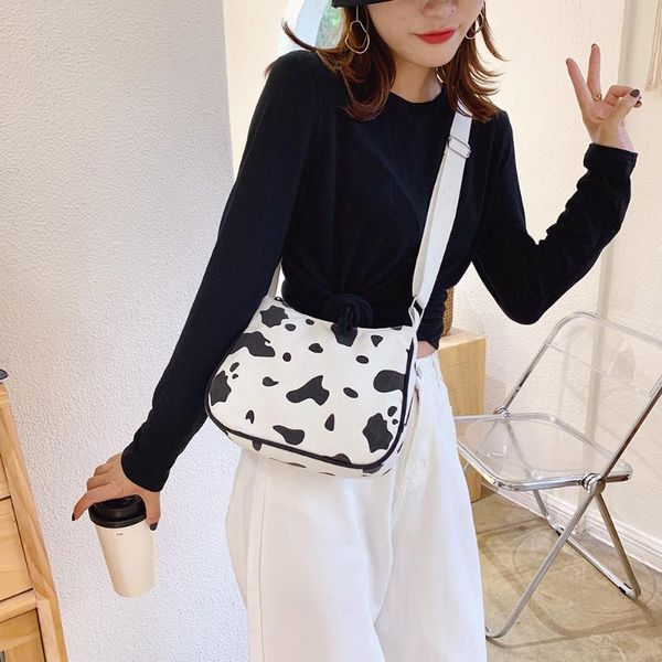 fashion cow milk print pattern crossbody bags women handbag 2020 canvas casual shoulder bag underarm bags daily bag totes
fashion cow milk print pattern crossbody bags women handbag 2020 canvas casual shoulder bag underarm bags daily bag totes