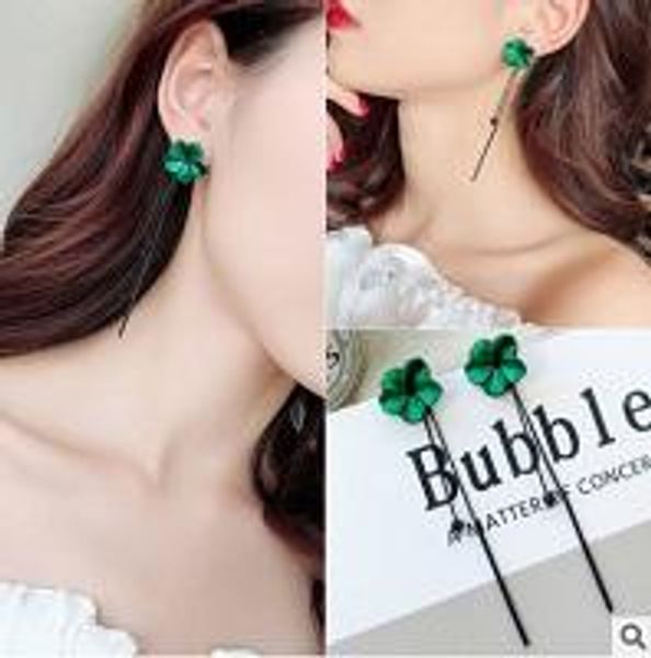 2020 designer new long earrings temperament cold wind super fairy personality simple net red tassel pendant earrings, Silver
2020 designer new long earrings temperament cold wind super fairy personality simple net red tassel pendant earrings, Silver