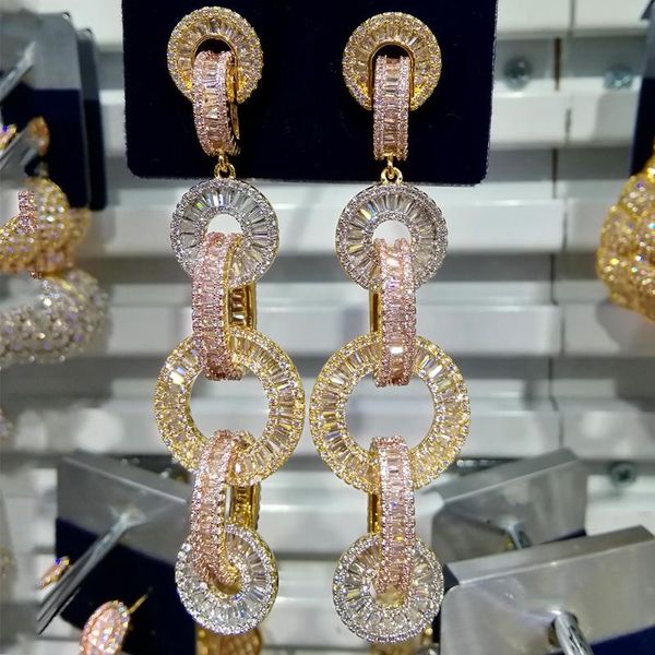 godki luxury кубический циркон кристалл cz нигерийский длинные мотаться серьги для женщин африканский bridal серьги aretes де mujer modernos, Silver
godki luxury кубический циркон кристалл cz нигерийский длинные мотаться серьги для женщин африканский bridal серьги aretes де mujer modernos, Silver