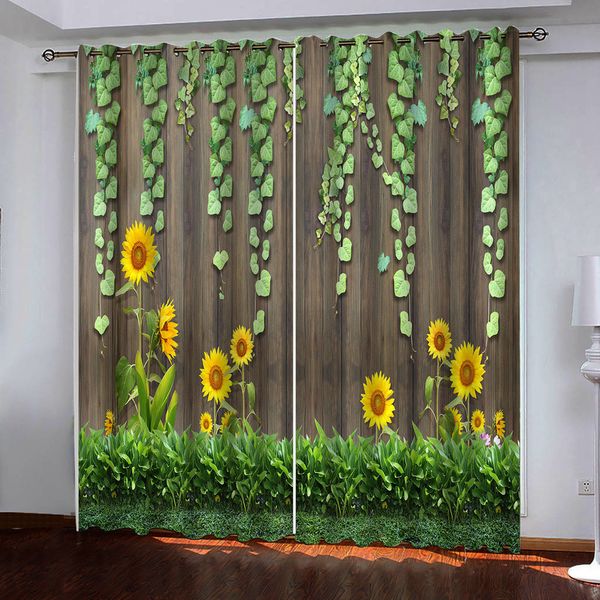 custom size 3d blackout curtain for living room bedroom bath beautiful green leaf sunflower flower home decor window curtain
custom size 3d blackout curtain for living room bedroom bath beautiful green leaf sunflower flower home decor window curtain