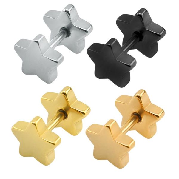 casual style star star earring studs double ear stud piercing push-back earring fashion jewelry cartilage piercing jewelry, Golden;silver
casual style star star earring studs double ear stud piercing push-back earring fashion jewelry cartilage piercing jewelry, Golden;silver