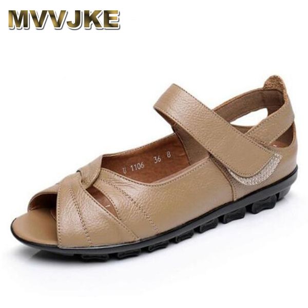 mvvjk 2020 selling new soft comfortable summer genuine leather shoes flat sandals casual shoes middle aged women big size, Black
mvvjk 2020 selling new soft comfortable summer genuine leather shoes flat sandals casual shoes middle aged women big size, Black