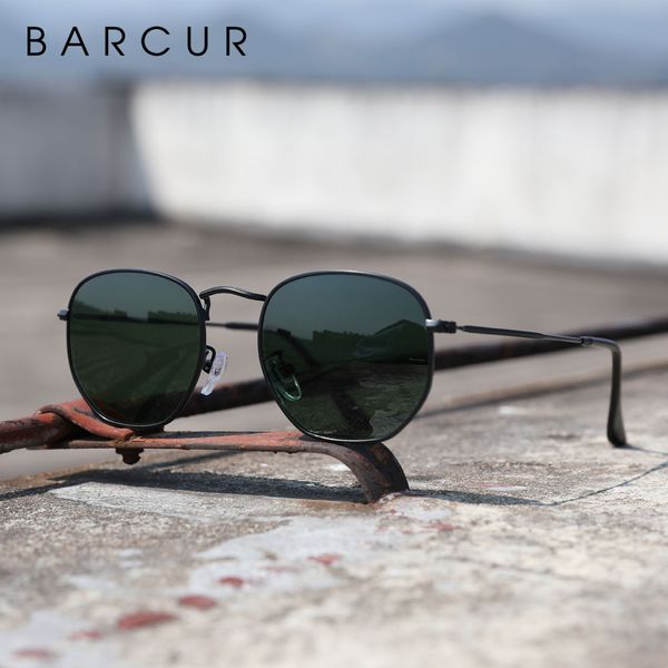 barcur new glass lens reflective sunglasses women sun glasses men stainless steel frame eyewear mirror hexagon oculos de sol, White;black
barcur new glass lens reflective sunglasses women sun glasses men stainless steel frame eyewear mirror hexagon oculos de sol, White;black