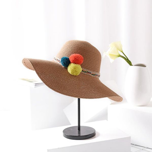 2020 summer straw hat women big wide brim beach hat lovely fashion chapeu feminino, Blue;gray
2020 summer straw hat women big wide brim beach hat lovely fashion chapeu feminino, Blue;gray