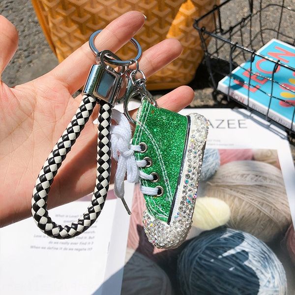 New creative bag shiny canvas Key chain canvas shoes key car mini color small shoes chain diamond-encrusted ornaments BJHQI
New creative bag shiny canvas Key chain canvas shoes key car mini color small shoes chain diamond-encrusted ornaments BJHQI