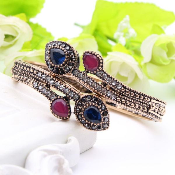 vintage women heart bracelet bangle turkish resin flower jewelry cuff antique gold color resin ethnic bangle pulseiras feminino, Black
vintage women heart bracelet bangle turkish resin flower jewelry cuff antique gold color resin ethnic bangle pulseiras feminino, Black