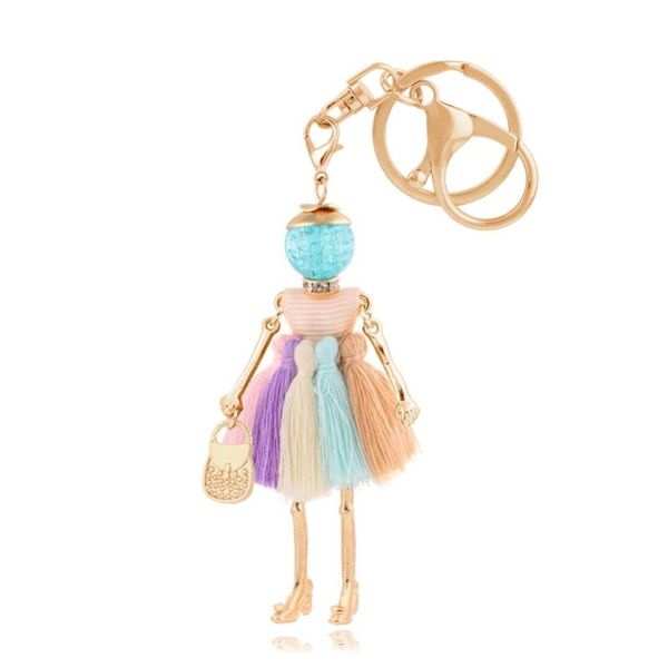 multi tassel key chain for women charm cute fashion keychain handmade female pendant 2020 lovely gift bag jewelry, Silver
multi tassel key chain for women charm cute fashion keychain handmade female pendant 2020 lovely gift bag jewelry, Silver