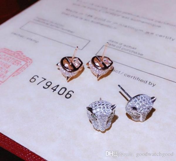 jewelry earring woman panth`ere series 925 sterling silver animal leopard head stud earring 2 colors wedding002, Golden;silver
jewelry earring woman panth`ere series 925 sterling silver animal leopard head stud earring 2 colors wedding002, Golden;silver
