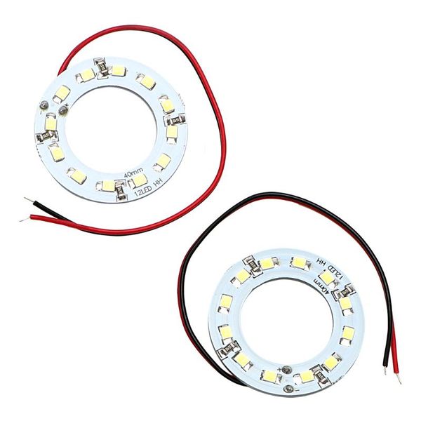 2pcs/set auto drl led daytime running light lamp 40mm angel eye car headlight car-styling 12smd 1210 3528 dc 12v light source
2pcs/set auto drl led daytime running light lamp 40mm angel eye car headlight car-styling 12smd 1210 3528 dc 12v light source