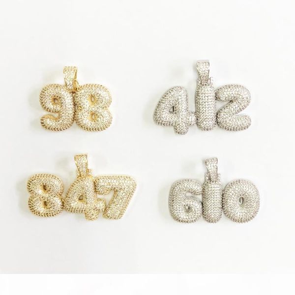 custom name bubble numbers necklaces & pendant for men women 0-9 gold color with rope chain cubic zircon hip hop jewelry gifts, Silver
custom name bubble numbers necklaces & pendant for men women 0-9 gold color with rope chain cubic zircon hip hop jewelry gifts, Silver