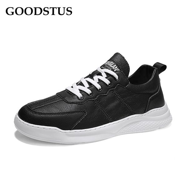 goodstus men pu sneaker solid new fashion breathable soft bottom comfortable lace-up male outdoor walking shoes, Black
goodstus men pu sneaker solid new fashion breathable soft bottom comfortable lace-up male outdoor walking shoes, Black