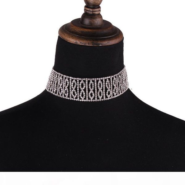 new fashion designer luxury glittering full rhinestone silver white diamond crystal exaggerated collar choker statement necklace for woman, Golden;silver
new fashion designer luxury glittering full rhinestone silver white diamond crystal exaggerated collar choker statement necklace for woman, Golden;silver
