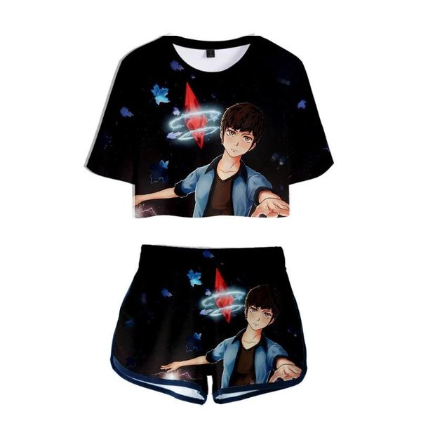 anime tower of god 3d women two piece set fashion summer short sleeve crop shorts 2020 fashion streetwear clothes, Gray
anime tower of god 3d women two piece set fashion summer short sleeve crop shorts 2020 fashion streetwear clothes, Gray