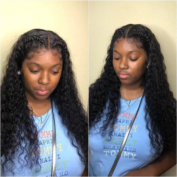 fashional water wave lace front human hair wig brazilian wet and wavy wig hair for black women natural hairline
fashional water wave lace front human hair wig brazilian wet and wavy wig hair for black women natural hairline