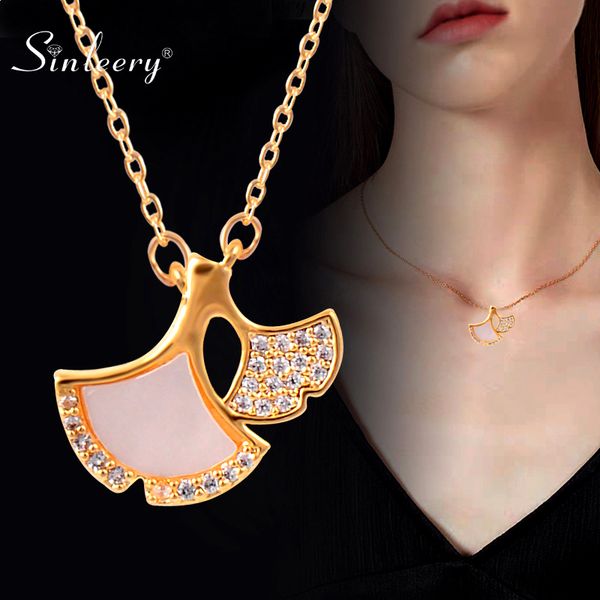pendant necklaces sinleery ginkgo biloba choker necklace yellow gold silver color chain natural shell tiny zircon women jewelry xl615 ssa
pendant necklaces sinleery ginkgo biloba choker necklace yellow gold silver color chain natural shell tiny zircon women jewelry xl615 ssa