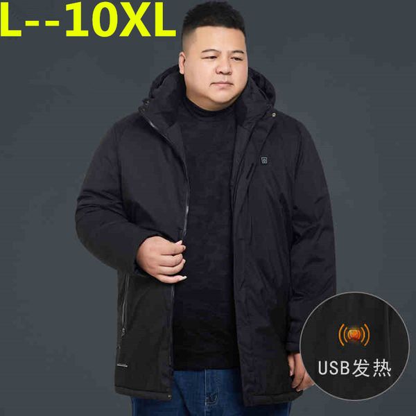 men's down & parkas 10xl 8xl 6xl 5x brand winter jacket men clothes 2021 casual hooded collar fashion coat parka outerwear warm loose f, Black
men's down & parkas 10xl 8xl 6xl 5x brand winter jacket men clothes 2021 casual hooded collar fashion coat parka outerwear warm loose f, Black