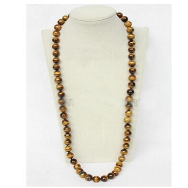 12mm véritable naturel rond jaune oeil de tigre pierres précieuses collier 36", Silver
12mm véritable naturel rond jaune oeil de tigre pierres précieuses collier 36", Silver