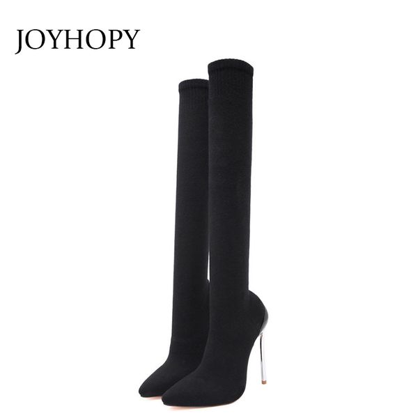 elastic sock over the knee boot 2020 new autumn women thin high heel shoes woman plus size 41 42 stretch fabric long boots wb018, Black
elastic sock over the knee boot 2020 new autumn women thin high heel shoes woman plus size 41 42 stretch fabric long boots wb018, Black
