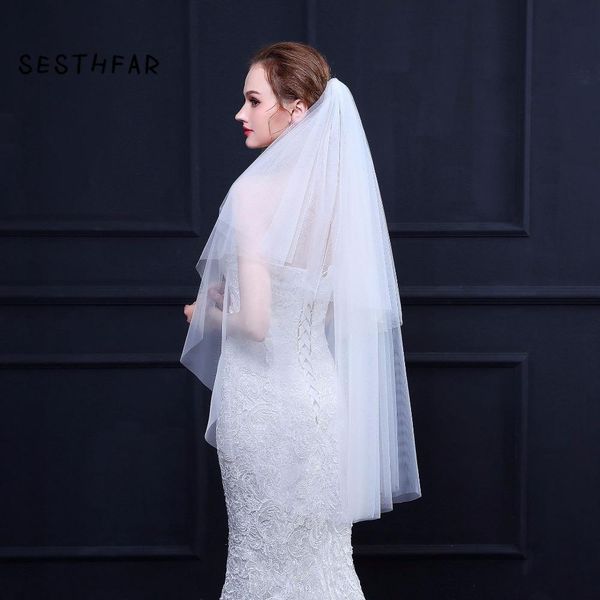 veil comb 2 color wedding white accessories soft veils elegant with bride layers bridal ivory 2019 vzbts, Black
veil comb 2 color wedding white accessories soft veils elegant with bride layers bridal ivory 2019 vzbts, Black