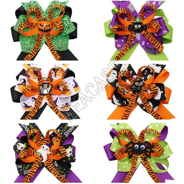 girls hairbows hairpins halloween pumpkin spider pattern hair ties holder bows hair clips baby barrettes student party hair sale d82003, Black
girls hairbows hairpins halloween pumpkin spider pattern hair ties holder bows hair clips baby barrettes student party hair sale d82003, Black