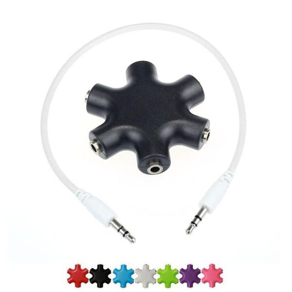cgjxs6ports abs auxiliary router 3 .5mm female headphone jack converter aux stereo splitter audio music mixer for audio player devices
cgjxs6ports abs auxiliary router 3 .5mm female headphone jack converter aux stereo splitter audio music mixer for audio player devices