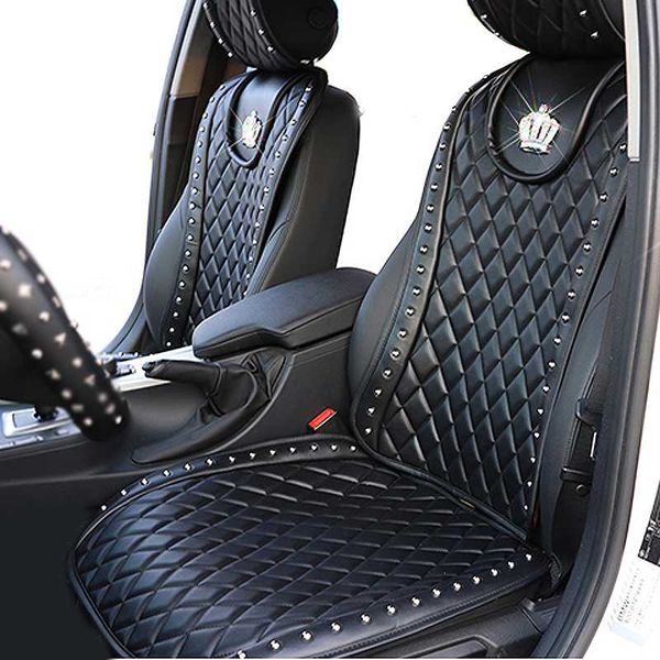 leather car seat cover diamond crown rivets auto seat cushion interior accessories universal size front seats covers car styling
leather car seat cover diamond crown rivets auto seat cushion interior accessories universal size front seats covers car styling