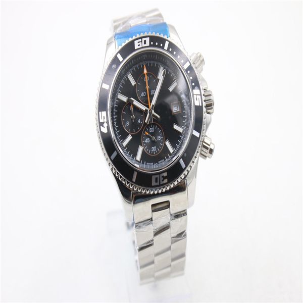 seller fashion new watches men superocean ii heritage 46 watch black dial watch quartz chronograph watch mens dress wristwatches, Slivery;brown
seller fashion new watches men superocean ii heritage 46 watch black dial watch quartz chronograph watch mens dress wristwatches, Slivery;brown