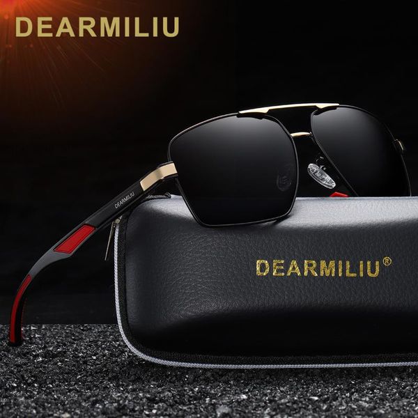 dearmiliu brand designer aluminum magnesium men polarized sunglasses vintage retro square classic men shades sun glasses uv400, White;black
dearmiliu brand designer aluminum magnesium men polarized sunglasses vintage retro square classic men shades sun glasses uv400, White;black