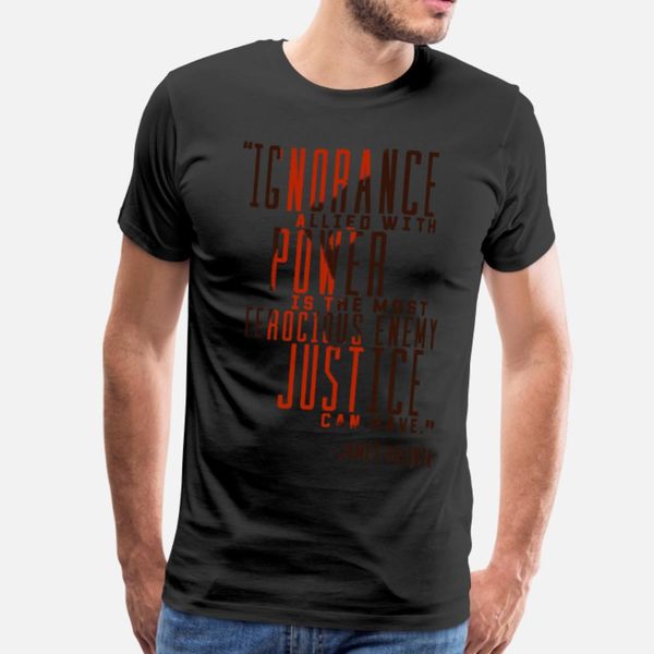 james baldwin quote t shirt men print 100% cotton s-xxxl formal cute funny spring unique shirt
james baldwin quote t shirt men print 100% cotton s-xxxl formal cute funny spring unique shirt