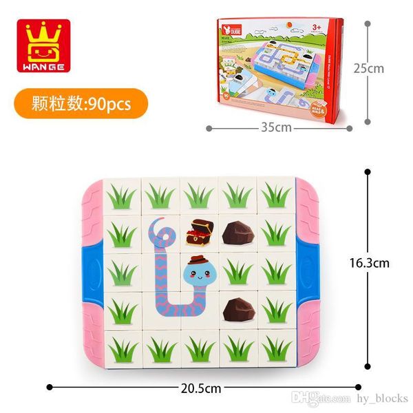 90pcs children early educational toys creative large granule assembly building blocks snake maze for kids intelligence game gift 05 
90pcs children early educational toys creative large granule assembly building blocks snake maze for kids intelligence game gift 05