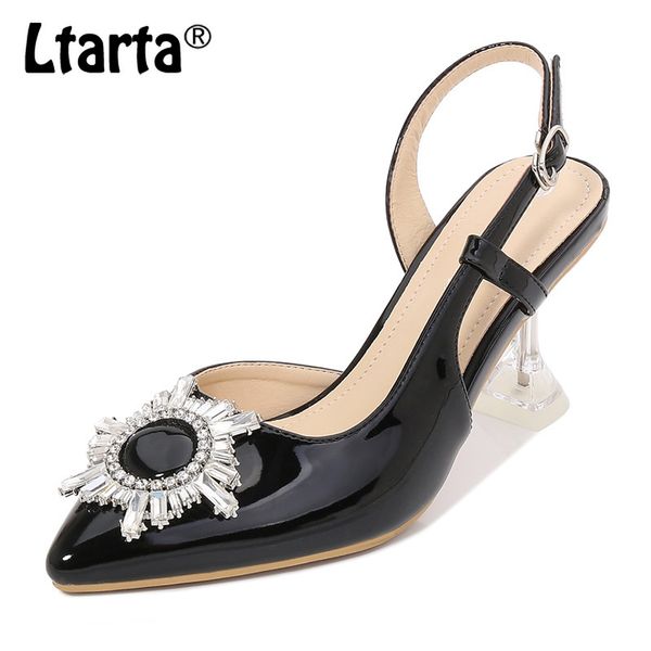 dress shoes ltarta catwalk banquet etiquette formal pointed toe thin heeled women's sandals female for autumn wz-912-5, Black
dress shoes ltarta catwalk banquet etiquette formal pointed toe thin heeled women's sandals female for autumn wz-912-5, Black