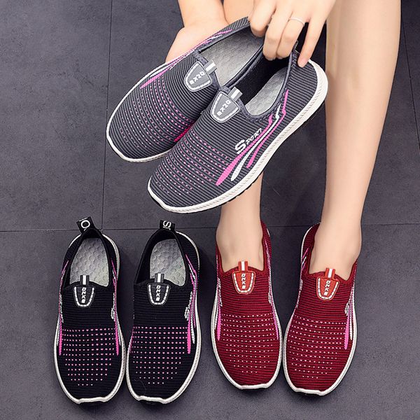 new shoes men's and women's middle-aged and elderly non-slip walking soft sole mother net cloth leisure sports single pedal shoe, Black
new shoes men's and women's middle-aged and elderly non-slip walking soft sole mother net cloth leisure sports single pedal shoe, Black
