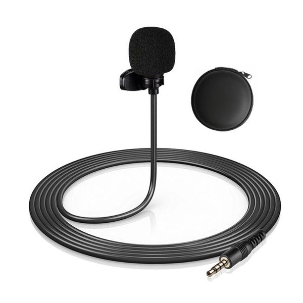 microphones 4 options mini clip-on lapel lavalier condenser microphone 3.5mm plug for live stream/recording/interview cellphone/laptop
microphones 4 options mini clip-on lapel lavalier condenser microphone 3.5mm plug for live stream/recording/interview cellphone/laptop